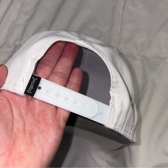 No Bra Club Snapback Hat Embroidered Pink White Imperial New - Picture 2 of 4